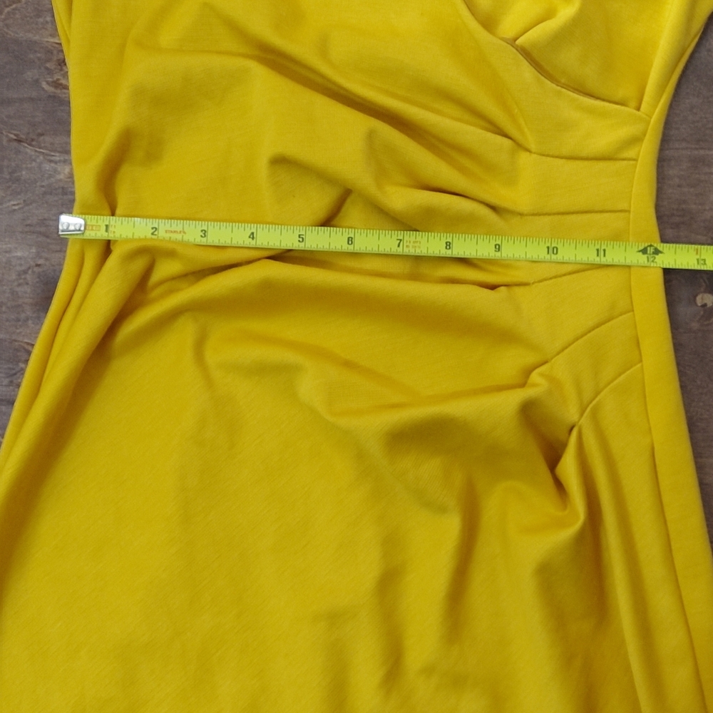 Auline Collection VNeck Ruched Wrap Look Dress - Picture 11 of 15